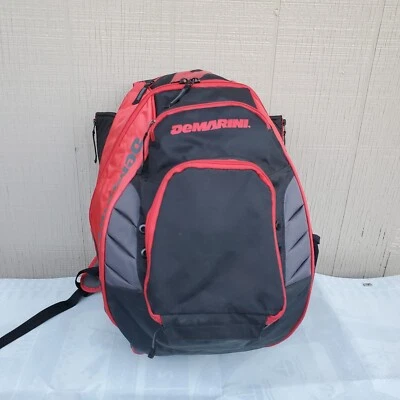 Bolsa de beisebol softbol marrom preta DeMarini Voodoo OG pacote de equipamentos de taco duplo - Imagem 1 de 4