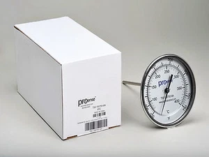 AUTOMATION DIRECT T50-150750-6A THERMOMETER 5 IN DIAL 150-750F 6 IN-STEM NIBFS - Picture 1 of 2