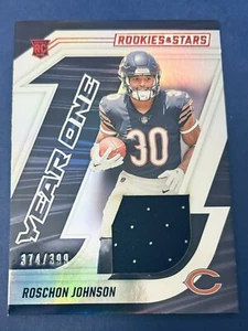 2023 Panini Rookies & Stars - Roschon Johnson /399 RC Patch Year One Bears - Picture 1 of 2