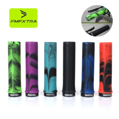 Fahrrad Lenkergriffe Anti-Rutsch Gummi Griffe Fahrradgriffe MTB BMX Trekkingrad - Bild 1 von 4