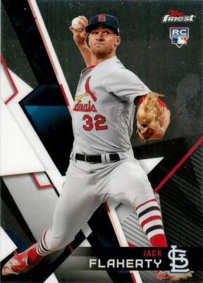 JACK FLAHERTY 2018 Topps Finest ROOKIE RC #14 Cardinals  - Image 1 of 2
