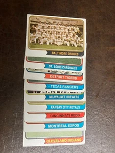 1974 Topps Baseball Lot 48 Diff, Karten mit T, John, Blair, Niekro, Manager in sehr gutem Zustand - Bild 1 von 6