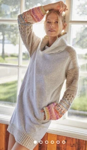 NWT Anthropologie Cozy Cowl Neck Tunic Dress XL #003 - Picture 1 of 5