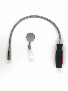 UV Lampe Mini LED mit Flexiblen Arm 600mm mit Magnetkopf und Inspektions-Spiegel - Bild 1 von 4