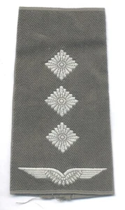 ALEMANIA Fuerza Aérea (Luftwaffe) Capitán charreteras sin cordones rango, años 80-1990 - Imagen 1 de 1