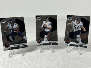 2021 Panini Mosaic Andy #44, Brian #41 David #43 Chicago Bears - 3 Base Cards