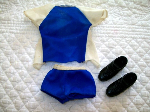 MATTEL BIG JIM 1971    SOCCER  BLUE   OUTFIT          LOOK! Cover
