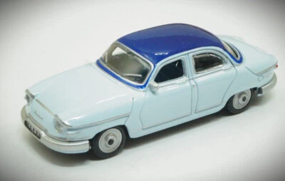 1:87 HO Universal Hobbies PKW Panhard PL 17 Del 1961 In Azzurro/Blu - Immagine 1 di 4