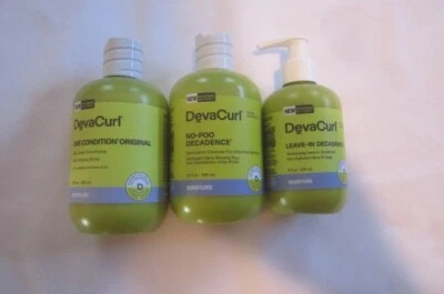 Lot of Three DevaCurl Products - Leave-In Decadence, One Condition, No-Poo Decad - Image 1 of 4