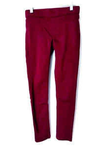 So Girls Adjustable Waist Jeggings Wine Color Size 12 #14152 - Picture 1 of 3