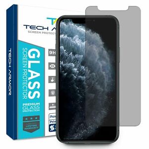 Tech Armor Privacy Glass Screen Protector for iPhone 11 Pro / X /  XS  1- Pack