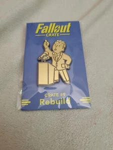 Fallout Loot Crate Crate #9 Collectible Pin - Rebuild - Picture 1 of 2