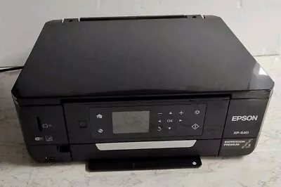 Epson Expression Premium XP-640 Inkjet Printer Tested ***NEW INK*** - Image 1 of 4
