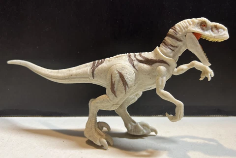 Jurassic World Dominion Atrociraptor Ghost Figure Release N Rampage Dinosaur Cover