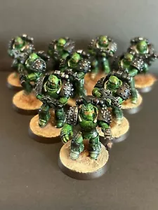 Warhammer 40k salamanders Tactical Squad  X 10 Horus hersey 30k Number Two! - Picture 1 of 3