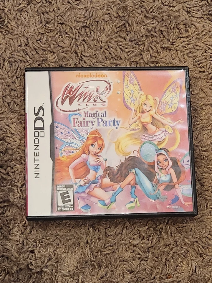 Nintendo DS Winx Club Magical Fairy Party con estuche y manual  Foto 1 de 4