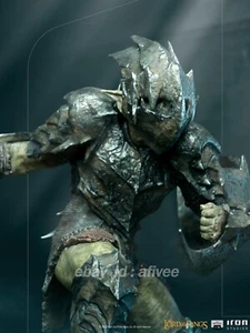 AUF LAGER Statue Armored Orc - Herr der Ringe - Art Scale 1/10 - Iron Studios - Bild 1 von 15