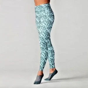 Tavi Noir 7/8 hoch tailliert Sculpt Leggings Kiesel Batik Gr. S EUC - Bild 1 von 8