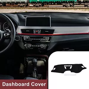 Dashboard Dash Cover Mat for BMW X1 F48 2016-2022 Sun Protector Pad Black - Picture 1 of 6