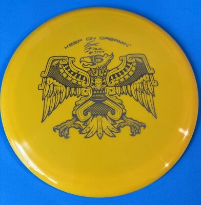 Eagle McMahon S-Line PD Mold 175g Keep On Dreamin Yellow Disc Silver Stamp RARE - Image 1 of 4
