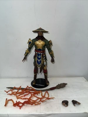 Mortal Kombat Series 2 Raiden 7" Action Figure 2020 Merciless Guardian Complete - Imagem 1 de 4