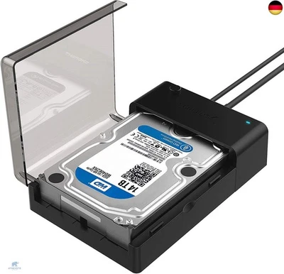 SABRENT Festplatten Dockingstation fur 2,5 3,5 Zoll SATA HDD & SSD USB A - Bild 1 von 4