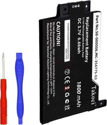 Сменный аккумулятор совместим с MC 354775 03 58 000008 S2011 003 A S2011 - Изображение 1 из 4