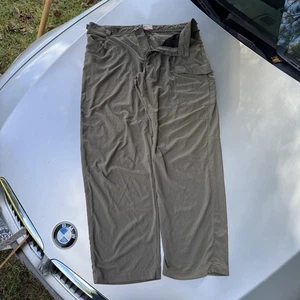 Nylon Beige Redington Hiking Athletic Pants Granola Gorpcore Waterproof Men’s L - Picture 1 of 12