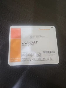 Foglio Gel Silicone CICA-CARE Nuovo/Sigillato, 5" x 6" PER CICATRICI Ex: 04/2027 Spedizione Gratuita - Foto 1 di 5