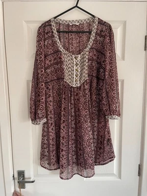 Marks & Spencer - Indigo Collection - Tunic top - Size 16 - Image 1 of 4