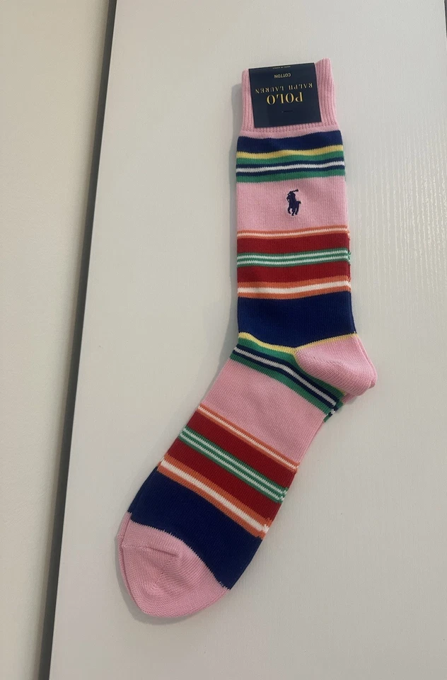 Calcetines a rayas Polo RL para hombre Foto 1 de 1