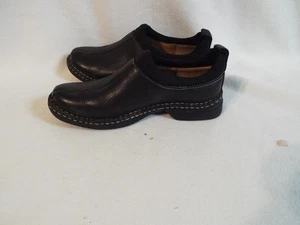 Boc Born Damenschuhe 9 M schwarz Leder Slipper Freizeit - Bild 1 von 5