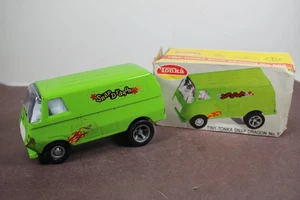 Vintage 70's Tiny Tonka Pressed Steel Snap Dragon Van No. 585 W/Box LQQK - Picture 1 of 10