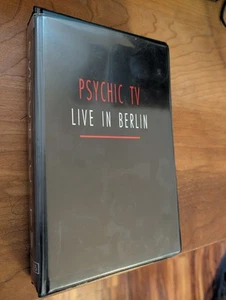 Psychic TV VHS - Live In Berlin industrial music Genesis P-Orridge Studio K7 NTS - Picture 1 of 5