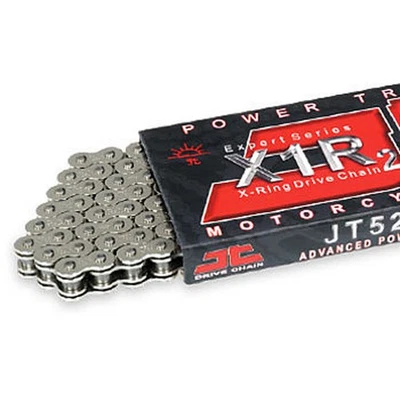 JT Motorcycle Chain 530 Pitch 100 Links Heavy X-Ring Sealed 900cc JTC530X1R100RL - Image 1 of 2