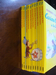 Kuriose George Bücher (10er Set, sehr guter Zustand, HB) von Margret & H.A. Rey - Bild 1 von 13