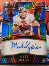 Mark Rypien Auto 80/99 2022 Panini Select Blue Prizm Washington Redskins
