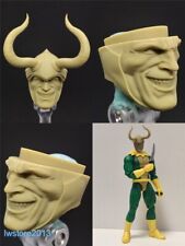 1:12 Loki Laufeyson B Head Sculpt Carved For 6" Male ML Action Figure Body Toys