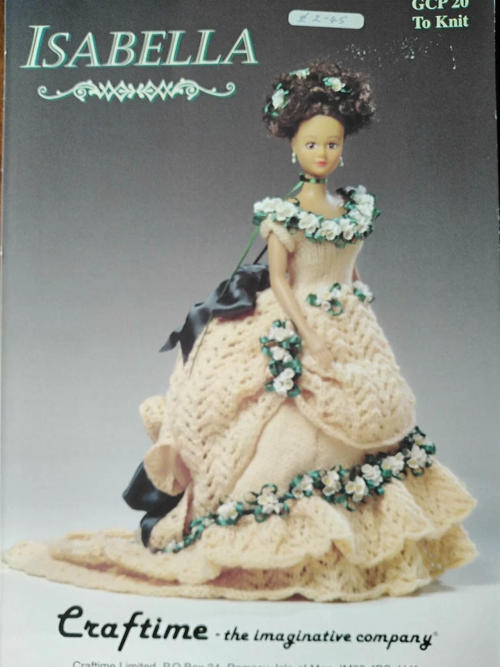 ISABELLA -She is just beautiful- Craftime Knitting pattern noEM20 (G) - Image 1 of 1