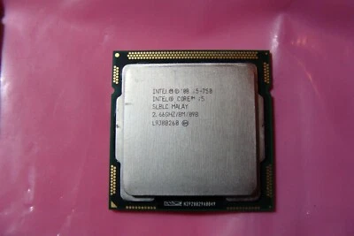 CPU Intel Core i5-750 2,66 GHz 8 MB/2,5 GT/s SLBLC Socket LGA1156 Foto 1 de 2
