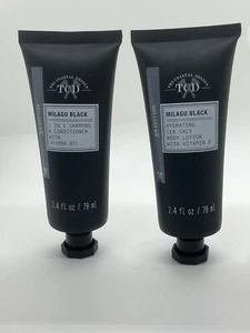 TCD Tri-Coastal Design Milagu Black 2 IN 1 SHAMPOO&CONDITIONER & BODY LOTION NEW - Picture 1 of 8