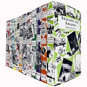 Swallows & Amazons 12 Books Children Collection Paperback Set By Arthur Ransome - Picture 1 of 2