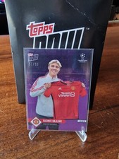 Rasmus Hojlund Purple 37/99 - Joins the Red Devils - UCL TOPPS NOW® Card #135
