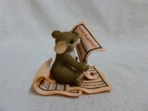 Charming Tails While You Were Out 89/155 Mouse New In Box - Picture 1 of 6