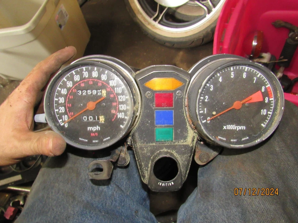 Honda GL1000 1978 medidores Goldwing velocímetro tacómetro 78 Foto 1 de 1