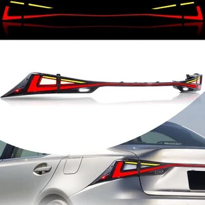 VLAND LED Tail Lights For Lexus IS250 300h 350F 2014-2020 Rear Lamps w/Animation - Picture 1 of 7