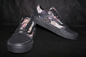 black velvet vans womens