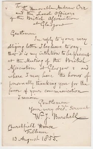 William John Burchell (1781-1863),explorer, naturalist, Autograph Letter - Picture 1 of 1