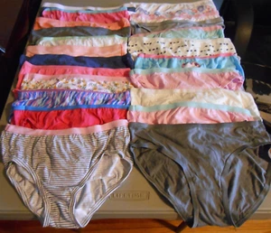 WHOLESALE LOT # 157 TWENTY-THREE PAIR SIZE 12 GIRLS UNDERWEAR NEW - Picture 1 of 1