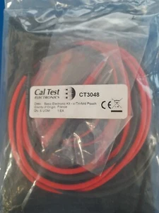 CAL TEST ELECTRONICS CT3048 Test Basic Electronic Kit w/Tri-fold Pouch - Picture 1 of 2